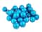 60ct Matte Turquoise Blue Shatterproof Ball Ornaments
